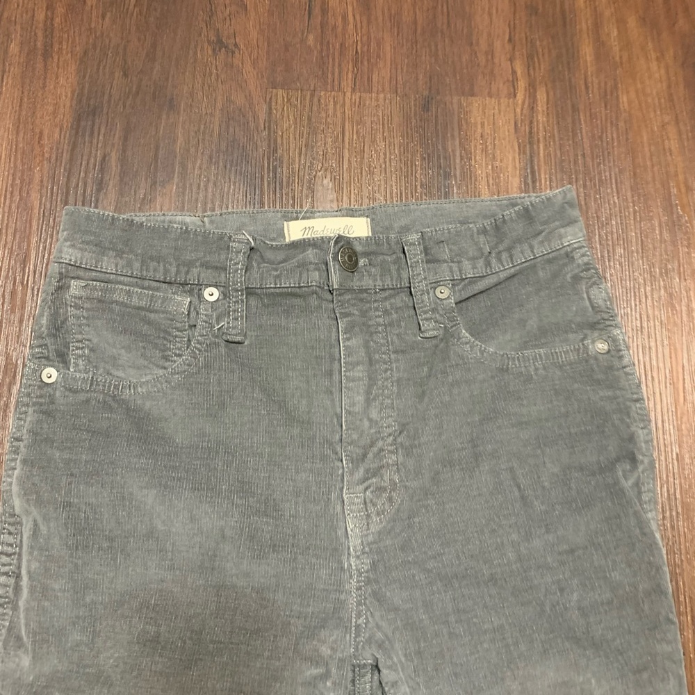 Madewell 10” High Rise Skinny Corduroy Pants - Picture 3 of 8